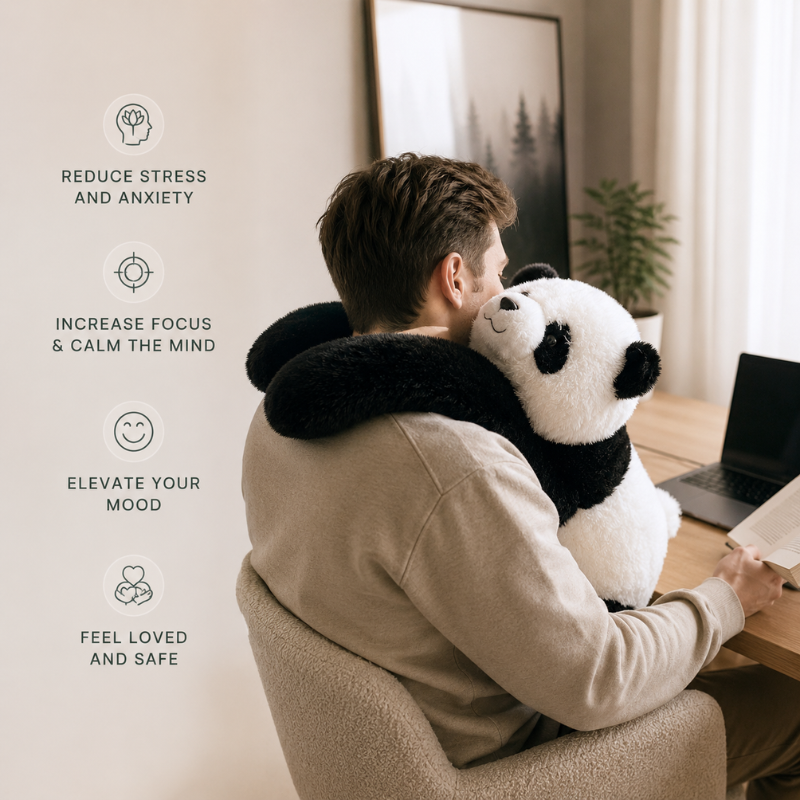 Poppy the Panda Weighted Animal